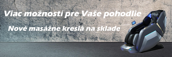 Novinky - masážné kreslá