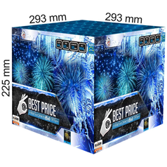 Kompaktný ohňostroj 64 ran / 30mm Best Price - Frozen