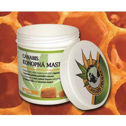 CANABIS konopná masť s včelím voskom 250 ml