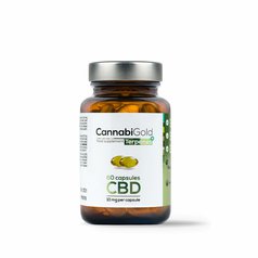 CannabiGold Terpenes+ CBD kapsule - 60 x 10 mg