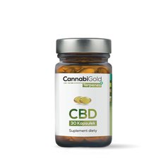CannabiGold Terpenes+ CBD kapsule - 30 x 10 mg