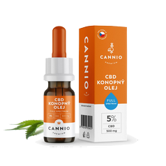 Cannio CBD olej 5% Full Spectrum 10ml
