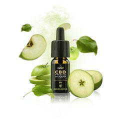 Eighty8 CBD E-Liquid - Green apple - 10 ml - 1%