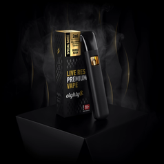 Eighty8 Live Resin vaporizačné pero Bubba Kush - 2 ml