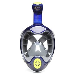 Celotvárová maska na potápanie MAX-05 - modrá