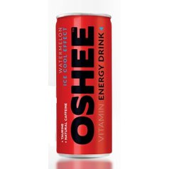 OSHEE Energy drink - vodný melón - ice effect - 250 ml