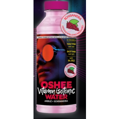 OSHEE vitamínová Isotonic  voda Rebel 555 ml - melón a schisandra