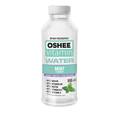 OSHEE vitamínová voda 555 ml - mäta