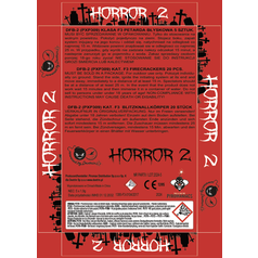 Petardy Horror 2 - 20 ks