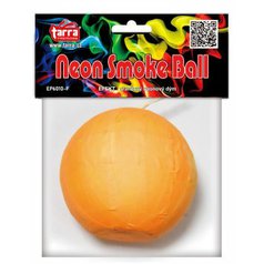 NEON SMOKE BALL - Oranžová dýmovnica - 1ks