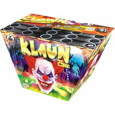 Ohňostrojový kompakt  25ran šikmý  / 30mm Klaun