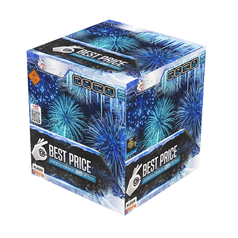 Kompaktný ohňostroj 25 ran / 30mm Best Price Frozen