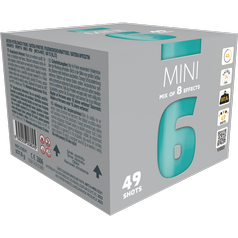 Kompaktný ohňostroj MINI 6 - 49 ran / 14mm