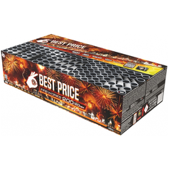 Kompaktný ohňostroj 200 ran / 20mm Best Price Wild Fire multi