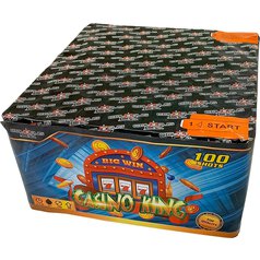 Kompaktný ohňostroj Casino king 100 ran / 20 mm