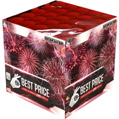 Pyrotechnika ohňostroj Best Price 25ran / 50mm Pyrotechnika ohňostroj Best Price 25ran / 50mm