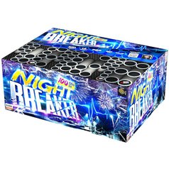 Kompaktný ohňostroj Night Breaker 100 ran / 20,25,30 mm