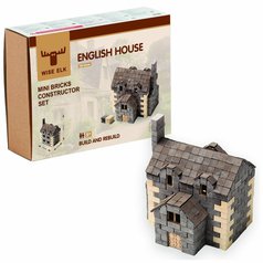 Wise Elk tehličková stavebnica - Anglický dom